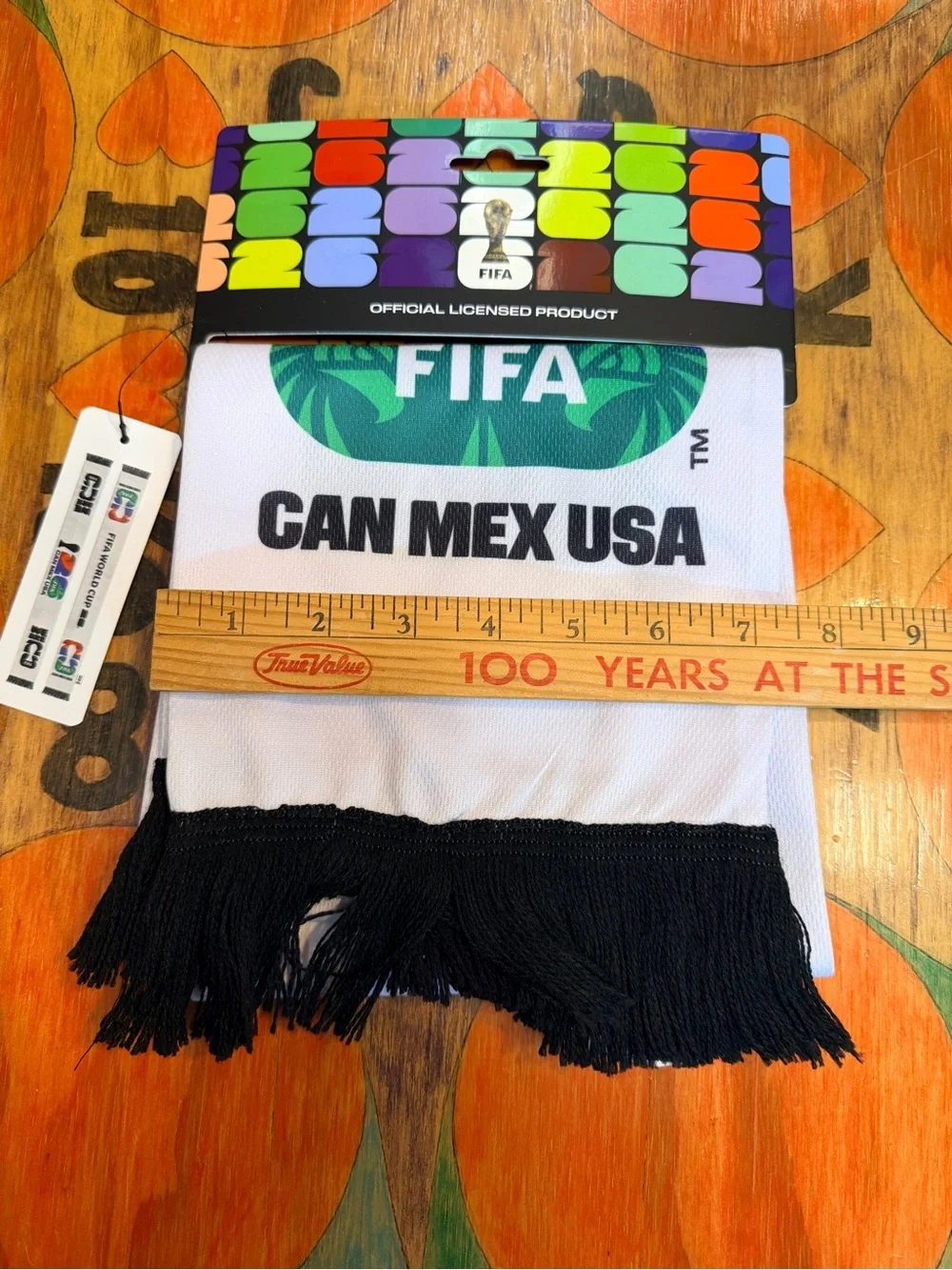 2026 FIFA World Cup Scarf Banner Officially Licensed 64